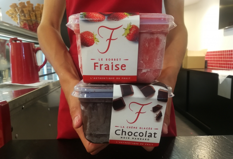 Bac de glace